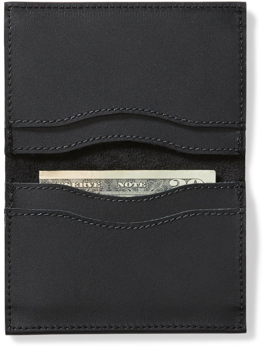Leather Wallet 4.5" x 3.5" Black / Danner