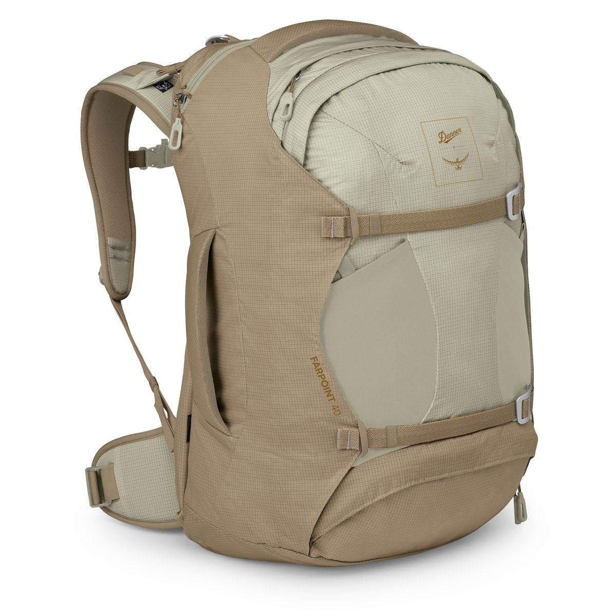 Danner X Osprey Farpoint 40L Pack Sawdust/Latte Brown / Danner